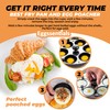 Eggssentials 2 IN 1 Egg Poacher Pan & Large Frying