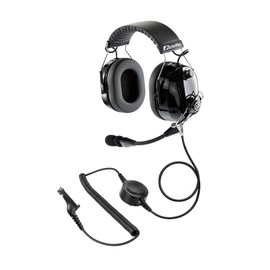 Arrowmax AHDH0042-BK-M9 Noise Cancelling Headset Compatible with Motorola Radios APX6000 APX7000 APX8000 XPR6350 XPR6550 XPR7550 XPR7350e XPR7550e XPR7580e APX 6000 7000 8000 XPR 6550 7550 7550e with