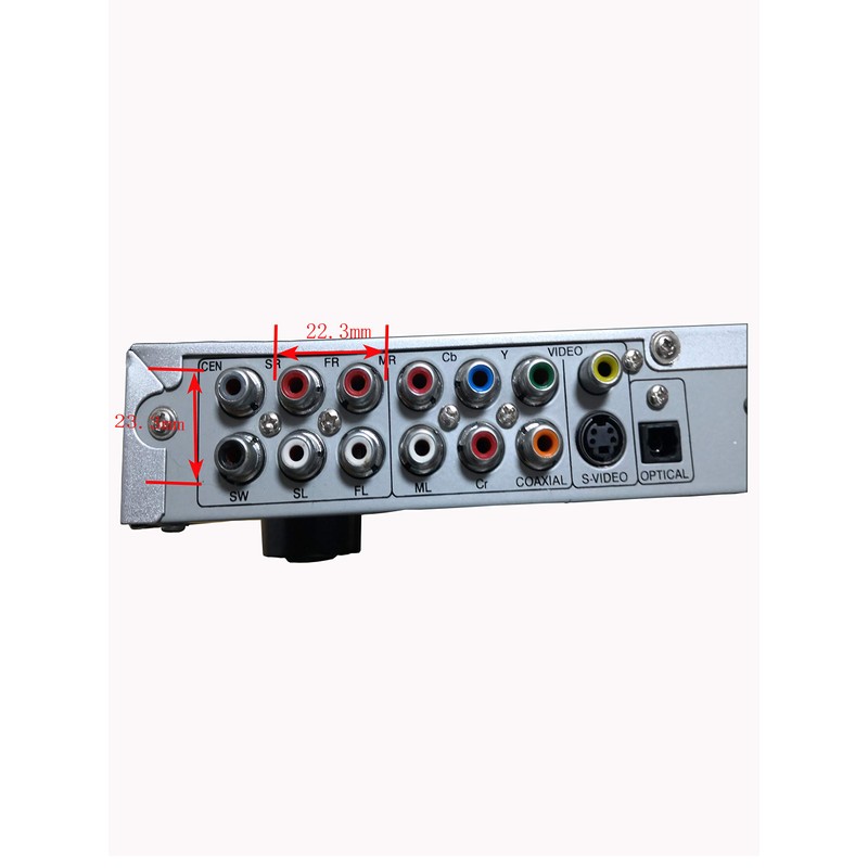 SIENOC 5 x RCA Male Adapter Terminal Block > RCA