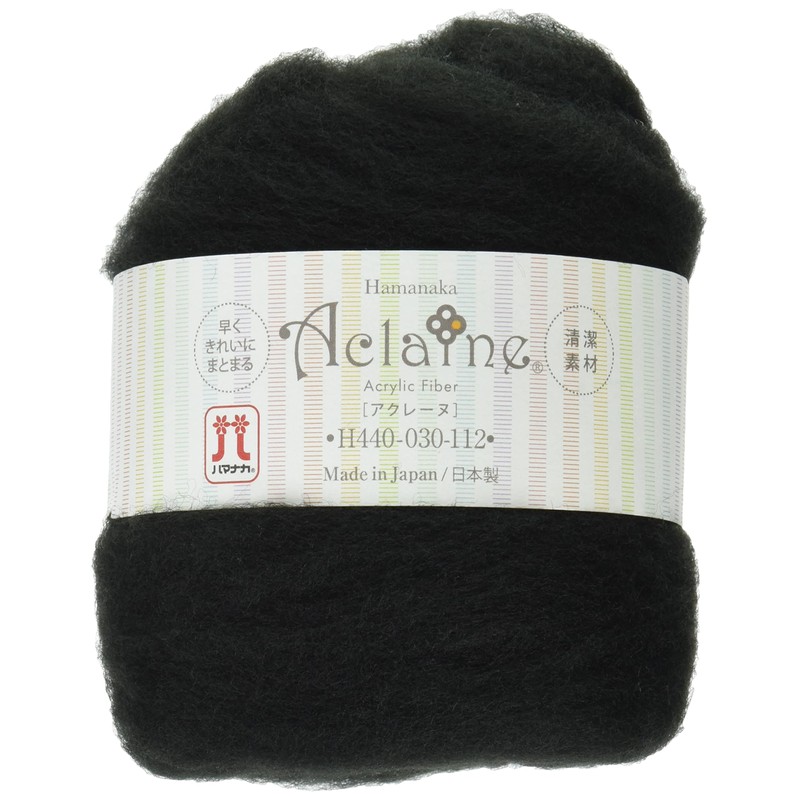 Hamanaka H440-030-112 Aclaine 30G Pack, Black