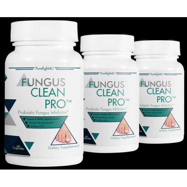 PureHealth Fungus Clean Pro Probiotic Nail Fungus Inhibitor Supplement -