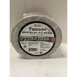 Avery Dennison 0808 Acrylic 2.0 mil Foil Tape 3.0 in X 50 Yds