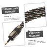 TEHAUX 1.5m Optical Audio Cable High-Performance Fiber Cable for Tv