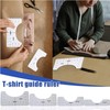 4 Pack T-Shirt Ruler Guide T-Shirt Alignment Ruler Heat Press