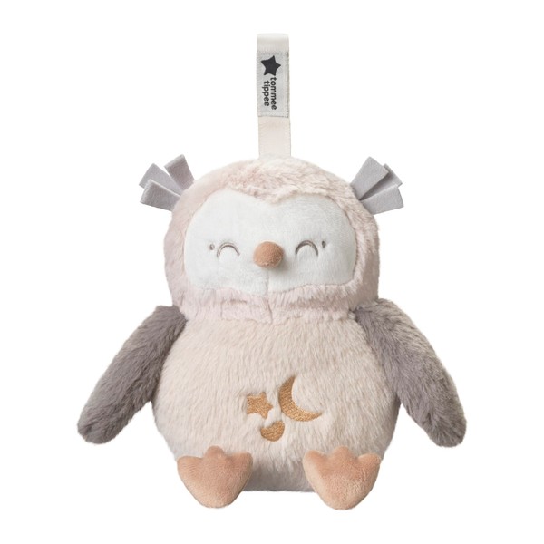 Tommee Tippee Deluxe Baby and Toddler Sound and Light Sleep Aid with CrySensor, 6 Soothing Sounds and Nightlight, USB-Rechargeable and Machine Washable, Ollie The Owl