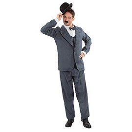 Hollywood Silent Film Clumsy Adult Costume - X-Large