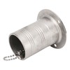 Boat Filler Right Angle Clamshell 316 Stainless Steel Hardware for