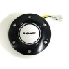 VMS RACING BLACK STEERING WHEEL RING & HORN BUTTON SL