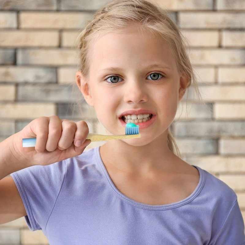 8 Pieces Wooden Handle Toothbrushes, Children's Toothbrushes, Simple Toothbrushes, Tooth