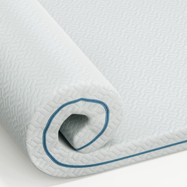 Dreamsmith 3 Inch Memory Foam Mattress Topper Queen, Cooling Gel-Infused