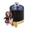 Heschen Brass Electric Solenoid Valve 1/4 Inch DC 24V Direct