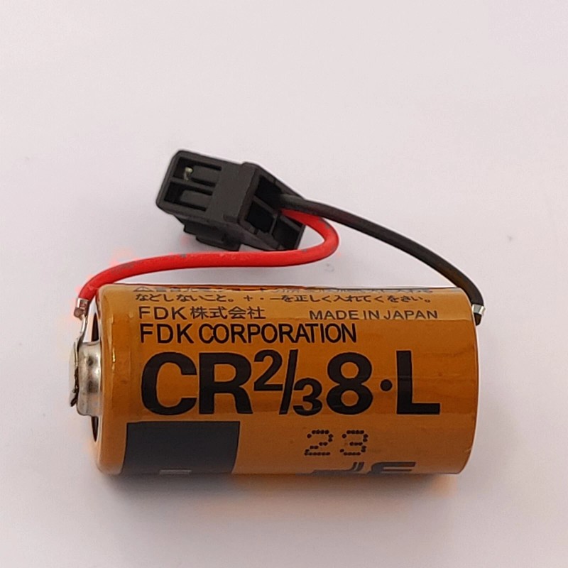 Battery 2X CR2/38.L 3V 2000 mAh Battery for Fuji FDK