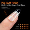 Modelones Nail Tips, 216 Pieces, Full Cover Nail Tips Set,