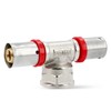 T-Piece PEX Press Fitting 16 x 1/2 Inch x 16