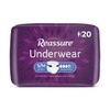 Reassure Underwear for Women, Maximum - S/M - 160 per