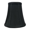 Royal Designs True Bell Lamp Shade, Black, 3.5 x 6