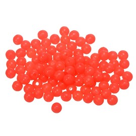 YELARXI Fishing Beads Glow Soft Plastic Fish Rigs 4 mm for Catfish (500 Pack, Red)