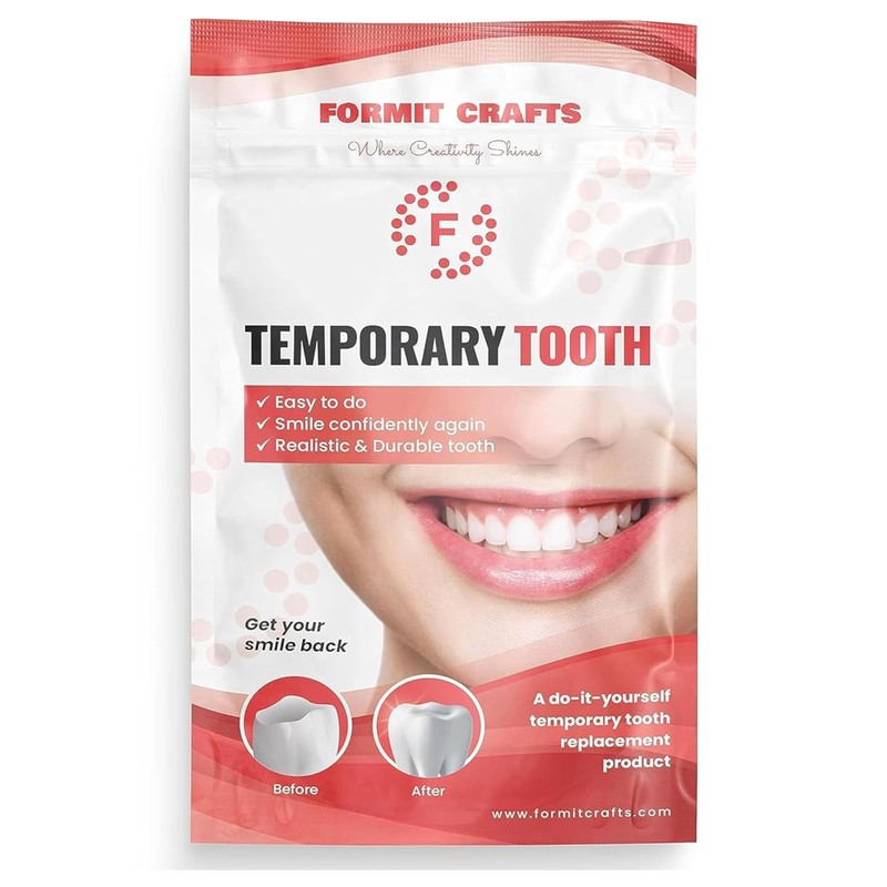 Formit Crafts Thermoplastic Beads for Teeth Repair, DIY Tooth Filling,
