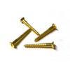 Pack of 100 Mini Wood Screws DIN 97 (Countersunk Head