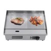 Commercial Countertop Grill 110V 1600W Electric Flat Top Griddle Grill