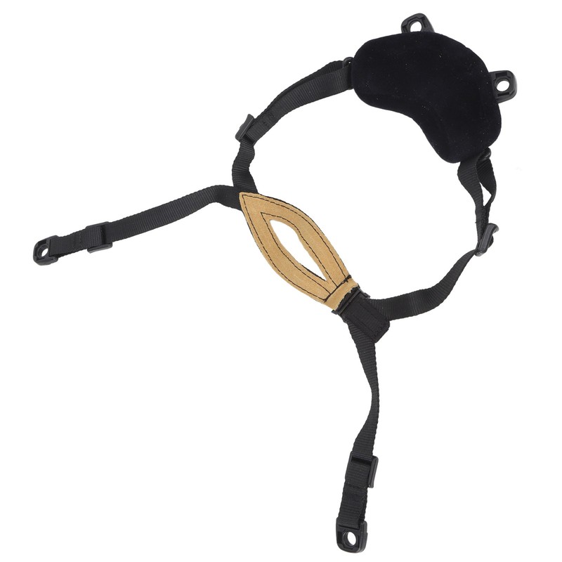 Helmet Chin Strap Outdoor Adjustable 4 Points Chin Strap for