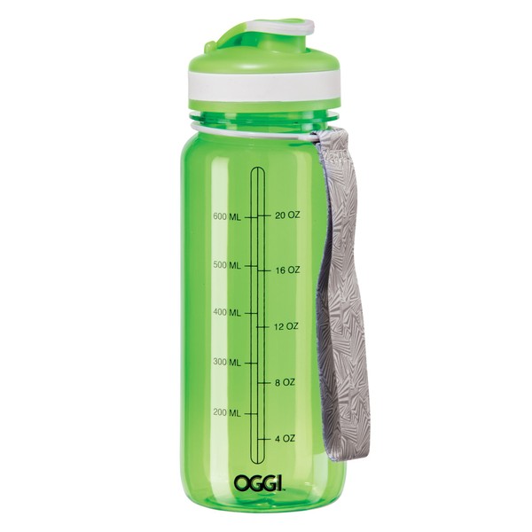 Oggi Tritan Mixing Sport Bottle with Flip Open Top, 0.8