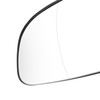 2PCS Outside Rear View Mirror Glass Left Right Self Adhesive