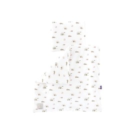 Träumeland Bed Linen Made of Cotton Jersey, Soft Baby Bed Linen Made from 100% Cotton, Breathable, Oeko-Tex 100 Certified, Easy Care