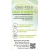 BaSaTex Organic Pillow Covers, Fitted Covers, Pack of 2, for