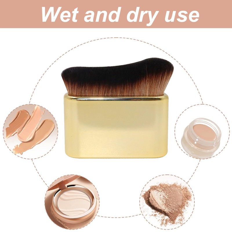 FUZVOL Tanning brush,Self Tan Brush,Blending Buffing Stippling Foundation Brush,Liquid Powder
