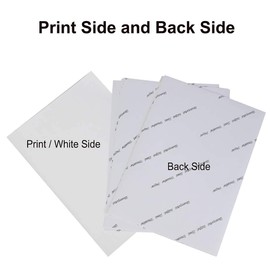 Impresora de inyección de tinta de papel de vinilo de transferencia térmica imprimible para telas oscuras o camisetas, tamaño A4, paquete de 10 unidades