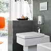2 Pack Commercial Soap Dispenser Wall Mount Stainless Steel Manual