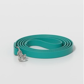 ALPHA DOG SERIES Waterproof, Honeycomb PVC Material, Heavy Duty, Tear Resistant, Bite Proof, Durable Pet Lead Leash Collar for Training, Beach, Yard, Play, Camping (Blue, Small)