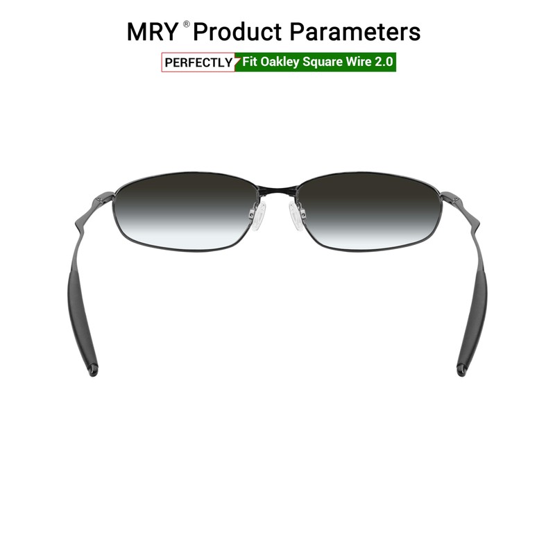 Mryok 2 Pair Replacement Earsocks Nosepieces Kits for Oakley Square