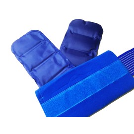 Climsom CLIMSOM - Universal cooling gel bag, different positions, 2 medical compresses and an adjustable cover with velcro closure for maximum freshness
