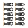10PCS Set Oscillating Saw Blade Multifunctional Oscillating Multitool Quick Release