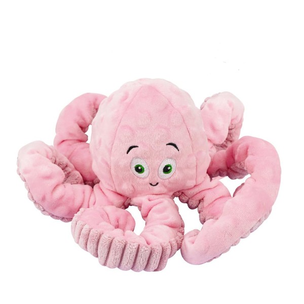 Dog Toys Squeaky, Interactive Plush Stuffed Octopus Tug of War