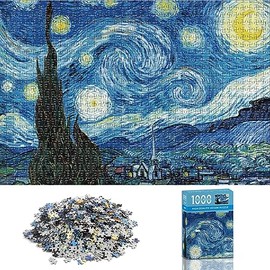JESWO Rompecabezas 1000 Piezas, Puzzle para Familia Adultos Niños, 38X26cm                                                                            