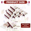 Koeilay 60 Pcs Wildflower Blank Matches Containers 2.24 x 1.42
