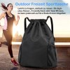 KUNLONGSKY Waterproof Sports Bag with Zip Inner Pocket Hipster Lined