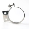 Fits Peterbilt Exhaust Stack 5" Mount Bracket Clamp Chrome 379