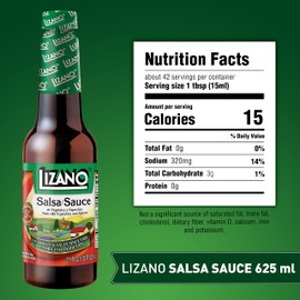 Lizano Salsa Sauce With Vegetables and Spices, 21.13 fl oz (Pack of 1)
