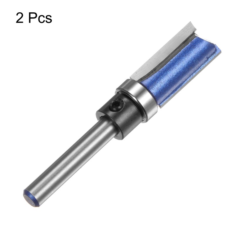 Sourcing Map 2pcs 1/4" Shank 1" Cutting Length 1/2" Cutting