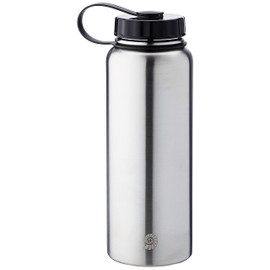 Origin Outdoors Unisex - Adult WH-Stainless Steel Water Bottle, Matt, 1 Litre