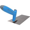 180 x 110mm Bucket Trowel Carbon Steel Soft-Grip Handle Cement