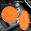MEAJOO 2 Pack Silicone Car Cup Holder Coaster – 2.75