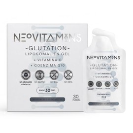 GLUTATIÓN LIPOSOMAL | Suplemento Alimenticio Antioxidante en Gel Oral | Tecnología Liposomal | Sin OGM | Sin Soya | Sin Gluten | Sin Azúcares Añadidos