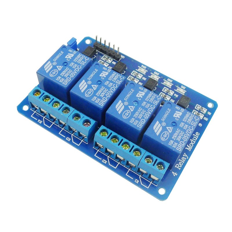 Aihasd 5 V 4 Channel Relay Module Board for Arduino
