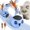 GoldenSun Cat Toy, Interactive Cat Toy Ball for House Cats,