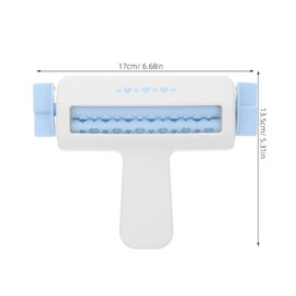 Garneck Paper Wave Maker for Creative Crafts, Compact Crimping Tool with Heart Pattern, Easy Waving, Ideal Paper Detailing Tool for